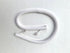 The VoIP Lounge Replacement 12 Foot White Handset Curly Cord for AT&T Phone (12 Feet Fully Stretched, 20-22 Inches Coiled - See Full Description Below)