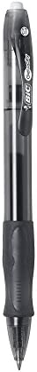 BIC Gelocity Original Retractable Gel Pens, Medium Point (0.7mm), Black, Perfect for Everyday Writing, 24-Count Pack (RLC241-BLK)