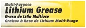 LUMAX LX-1901 Amber Multi-Purpose Lithium Grease Cartridge – oz. Pack of 3. Heavy-Duty, Lithium-Base Grease is Ideal for Most Agricultural, Automotive and Industrial Applications.