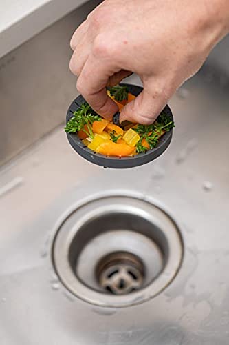 Dripsie Sink Strainer - Clog-Resistant and Flexible - Universal Kitchen Sink Strainer - Made in the USA