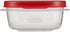Rubbermaid Easy Find Lids Food Storage Container, 1.25 Cup, Racer Red
