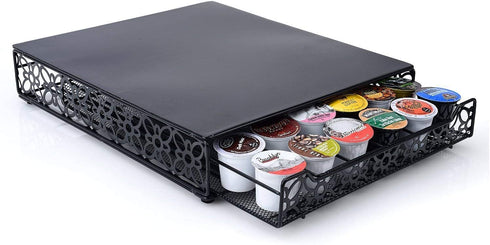 Home-it 42 Keurig k cup holder - Drawer for Keurig cup holder - Metal designed k cup storage