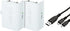 Venom Xbox One Rechargeable Battery Twin Pack: White (Xbox One)