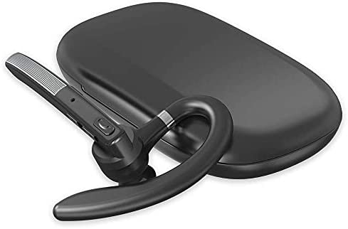 Bluetooth Headset Bluetooth Earpiece for Cellphones, Wireless Bluetooth 5.0 Hands-Free Earphones for Driving/Office/Business in-Ear Piece with Mic for iPhone Android Samsung Laptop