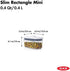 OXO Good Grips POP Container - Airtight Food Storage - 0.4 Qt for Baking Soda and More