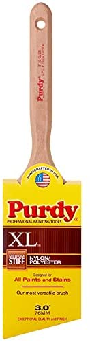 3" Purdy 144152330 XL Glide Angled Sash Paint Brush, Tynex Orel