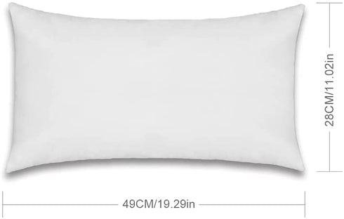 4 PCS Sublimation Blanks White Short Plush Pillow Cases Cushion Cover Throw Pillow Covers 12 x 20 Inch for Sublimation Printing Sofa Couch DIY Blanks New Year Pillow Case No Pillow Insert