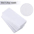 400 Pieces Non Woven Wax Strips Facial and Body Hair Removal Waxing Strips Epilating Wax Strip Paper, White