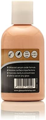 Glass Polish 14054 GP-PRO Glass Polishing Compound for Professional Polishing of All Glass Surfaces - 2.3 microns - 3.4oz