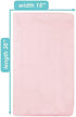TL Care 100% Natural Cotton Jersey Knit 18 x 36 Cradle/Bassinet Sheet - Fitted, Pink, Soft Breathable, for Boys and Girls
