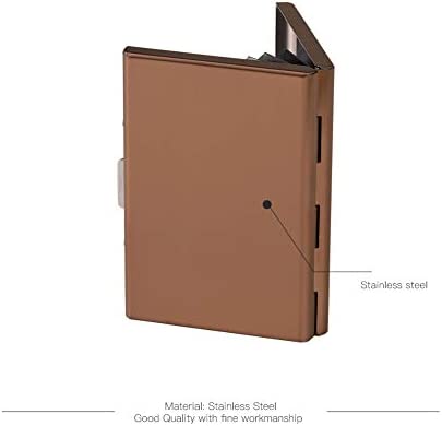 RFID Credit Card Holder Metal Wallet Stainless Steel Credit Card Protector Case Business Card Holder for Men or Women