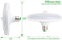 Motion Sensor Light Bulbs, 18W (150W Equivalent) E26 1500LM Motion Detector Dusk to Dawn LED Ceiling Light Bulb Automatic On Off Led Bulb for Garage, Porch, Basement, Hallway, Frontdoor - Cool White