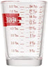 Tablecraft H1433T Measuring Cup Measure-N-Pour, 4 oz, Clear