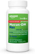 Amazon Basic Care Maximum Strength Mucus DM, Expectorant and Cough Suppressant Extended-Release Tablets, 42 Count