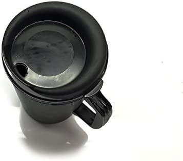 34 Oz ThermoServ Foam Insulated Coffee Mugs - Black