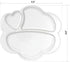 Zak Designs Disney Moana Dinnerware Melamine 3-Section Divided Plate Made of Durable Material and Perfect for Kids, Divided Plate, Moana