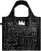 LOQI Museum Jean Michel Basquiat Reusable Shopping Bag, One Size, Crown