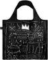 LOQI Museum Jean Michel Basquiat Reusable Shopping Bag, One Size, Crown