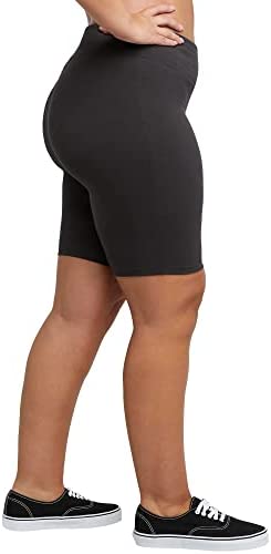 Just My Size Women's Plus-Size Stretch Jersey Bike Shorts