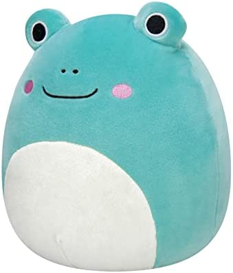 Squishmallows 12-Inch Teal Frog with Mint Green Belly Plush - Add Ludwig to Your Squad, Ultrasoft Stuffed Animal Medium-Sized Plush Toy, Official Kellytoy Plush