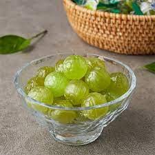 Korean Candy K FOOD Green Grape Flavor Hard Candy (153g 5.39oz)