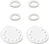 Replacement Parts for Medela Harmony Manual Pump; 4 O-Rings, 2 Membranes by Maymom