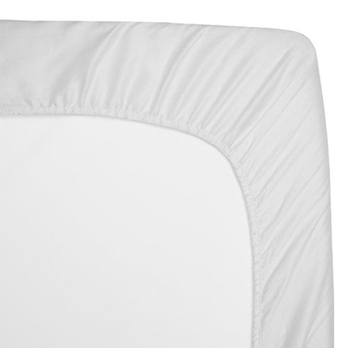 American Baby Company Waterproof Fitted Quilted Cotton Portable/Mini Crib Mattress Pad Cover, White, for Boys and Girls 24x38x5 Inch (Pack of 1)