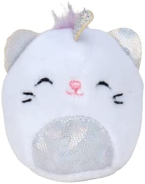Squishville by Squishmallows SQM0078 Mystery Squad, Four 2, Irresistibly Soft Colourful Plush Caticorns, Mini Squishmallows