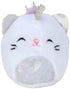 Squishville by Squishmallows SQM0078 Mystery Squad, Four 2, Irresistibly Soft Colourful Plush Caticorns, Mini Squishmallows