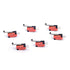 Cylewet 6Pcs V-156-1C25 Micro Limit Switch Long Hinge Roller Momentary SPDT Snap Action for Arduino (Pack of 6) CYT1046