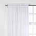 Stylemaster Elegance Sheer Voile, 60" X 36" | Panel, White