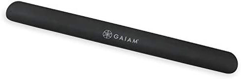 Gaiam Yoga Mat Strap Slap Band - Keeps Your Mat Tightly Rolled and Secure, Fits Most Size Mats (20"L x 1.5"W), Black