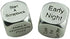 TIN Date Night Dice 10th Anniversary 100% Pure Tin - Create a Unique 10th Anniversary Date Night