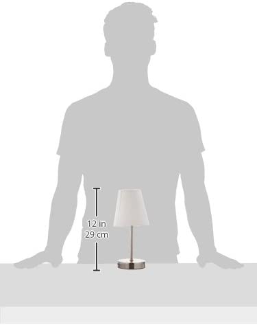 Simple Designs Home LT2013-WHT Mini lamp, White