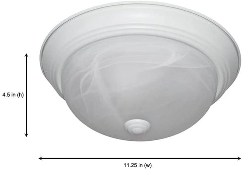Designers Fountain 1257S-WH-AL Value Collection Ceiling Lights, White