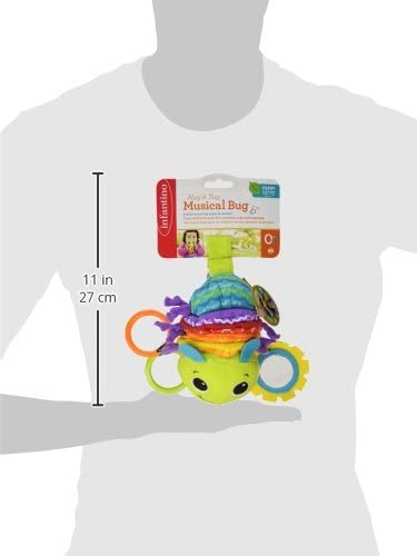 Infantino Hug and Tug Musical Bug