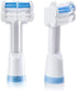 Triple Bristle Replacement Brush Head Refills | Innovative 3 Head Design | Compatible with Triple Bristle Brand Sonic Toothbrush | Color Changing Indicator Bristles | 2 Pack (Blue)