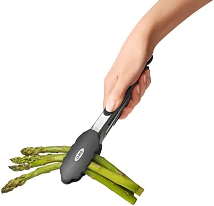 OXO Good Grips 9-Inch Tongs with Silicone Heads
