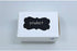 Hybsk 300pcs Black Kraft Christmas Gift Stickers Natural Blank Jar Canning Labels 1.25 x 2.28 Inch Holiday Present Tags (Black Kraft Paper)