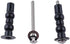 Toilet Seat Hinge Screw Compatible with TOTO Toilet, Expanding Rubber Bolt Top Nuts Set for Top Mount Toilet Seat Tightening Kit Replacement,Toilet Seat Blind Hole Fixing Kit for TOTO Toilets,2 Pack