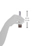 Cover Your Gray Total Brow Eyebrow Sealer and Color - Dark Brown