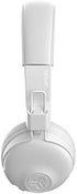 JLab Studio Bluetooth Wireless On-Ear Headphones | 30+ Hour Bluetooth 5 Playtime | EQ3 Sound | Ultra-Plush Faux Leather & Cloud Foam Cushions | Track and Volume Controls | White