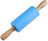 Small Rolling Pin for Kids Child, Wooden Handle Rolling Pin Non-Stick Silicone Rolling Pin, Rodillo de Cocina Rodillos Para Reposteria Fondant, Rodillos Para Masa.