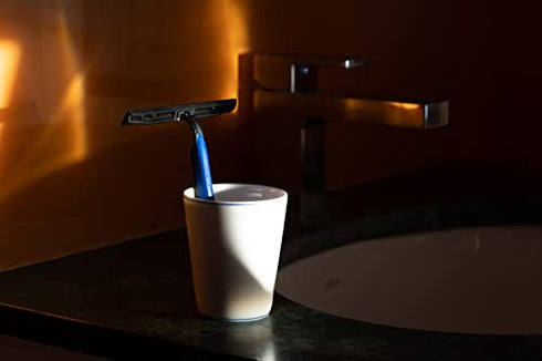 Razorba GOAT Wide Body Shaver for Men (6 PACK) Body Manscape Razors. 6 Wide Disposable Body Shavers. Skin Sensitive Back Shavers for Men. Shave Wet or Dry. Easy to Use Man Groomer