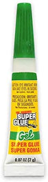 Super Glue 15185 Gel, 12-Pack, .07oz tubes