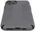 Speck Products Presidio2 Grip Case, Compatible with iPhone 11 PRO Max, Graphite Grey/Cathedral Grey/Black/Blood Red