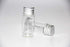 10Pcs Glass Sealed Bottle with Screw Aluminum Cap Clear Tiny Empty Sample Vials Glass Jars Containers Cute Wishes Bottle (15ml)
