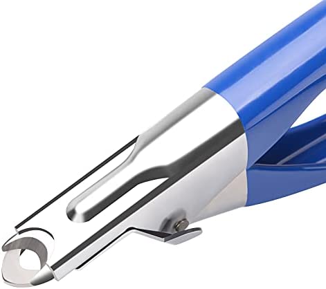 ATO-DJCX Dog Cat Nail Clippers, Professional Pet Claw Trimmer, Free Nail File, Stainless Steel Razor Sharp Blade Dog Toes Cutter Grooming Tools for Small Medium Large Animal Pets Blue