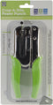 Heavy Duty 1/4 inch Standard Hole Punch The Crop-A-Dile Power Punch with 2 inch Reach by We R Memory Keepers. Punch Through Paper, Chipboard, Thin Tin, Leather, Plastic, and Fabric, Colors may vary