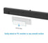 YZlolmeo Wii Sensor Bar Wireless Sensor for Wii U/Wii Dolphin Bar White
